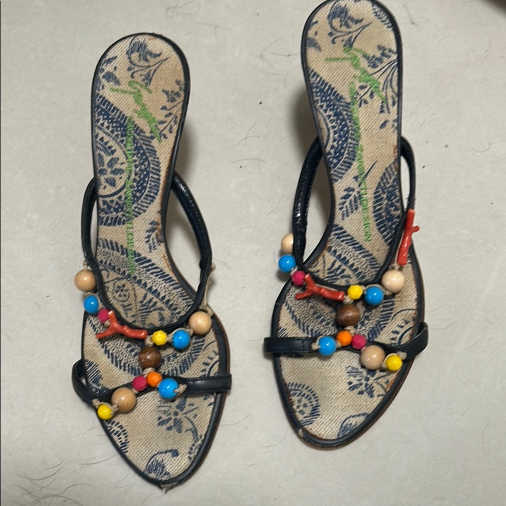 Colorful Beaded Women's Sandals